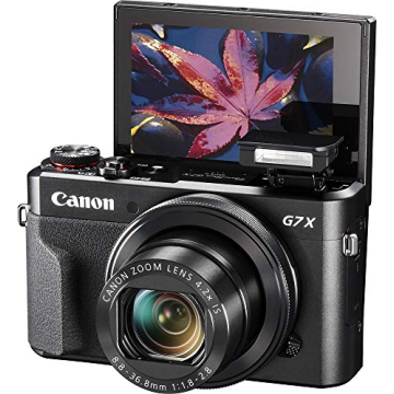 Canon G7 X Mark II Compact Camera Bundle for Photography Enthusiasts