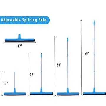 ANLIZY Adjustable Floor Squeegee - Effortless Cleaning Tool