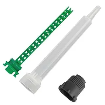 20 Pieces Epoxy Adhesive Mixing Nozzle Tip Resin Mixer Adhesive Gun Applicatior for 50ml/1.7oz(1:1Ratio)