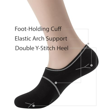 Pro Mountain No Show Socks for Women - Comfort & Style Assured