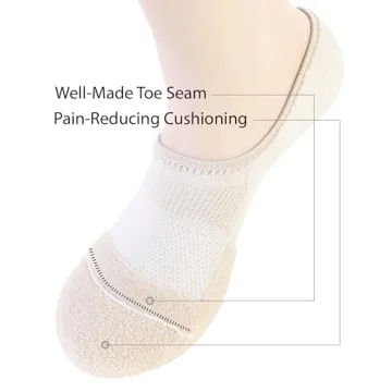 Pro Mountain No Show Socks for Women - Comfort & Style Assured