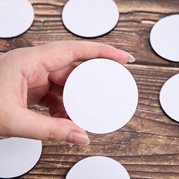 24 Pairs Black Round Hook and Loop Dots for Home & Office