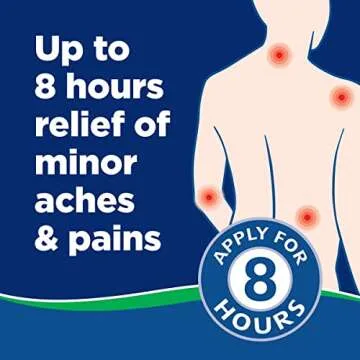 Salonpas Pain Relieving Patches for Fast Relief 6 Count