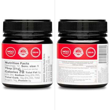 New Zealand Honey Co. Raw Manuka Honey UMF 15+ | MGO 514+, UMF Certified / 8.8oz