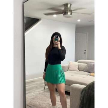 Altiland Women's Pleated Tennis Running Skirt—Cool & Stylish