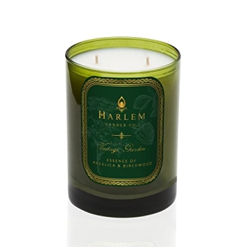 Harlem Candle Company Vintage Garden Luxury Candle - A 80 Hour Escape of Elegance and Sophistication