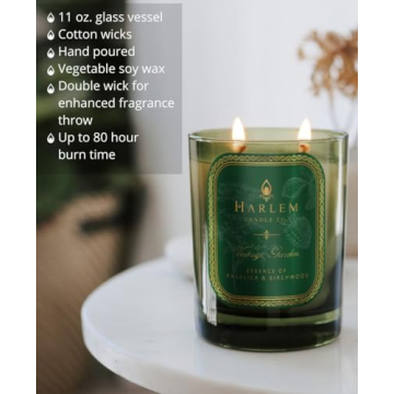 Harlem Candle Vintage Garden Luxury Candle Experience