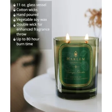 Harlem Candle Vintage Garden Luxury Candle Experience