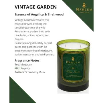 Harlem Candle Vintage Garden Luxury Candle Experience
