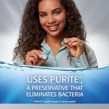 Refresh Optive Advanced Eye Drops for Dry Eyes - Twin Pack