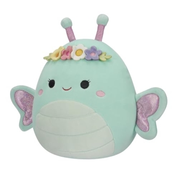 Squishmallows Reina Green Butterfly 8-Inch Plush Toy