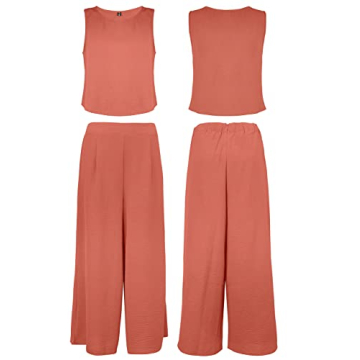 Stylish ROYLAMP Women's Summer 2 Piece Outfits Set