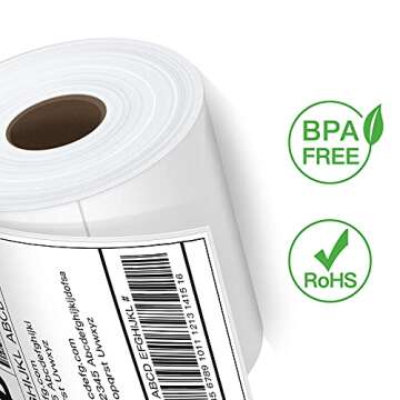 POLONO Thermal Shipping Labels for Easy Printing