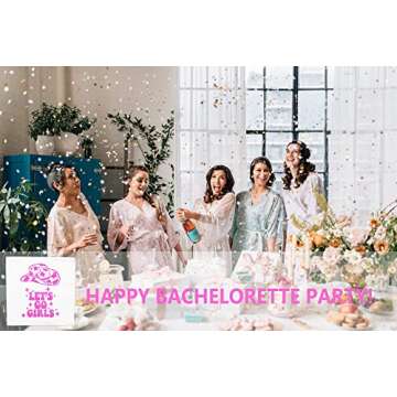 Lets Go Girls Napkins for Bachelorette, Bridal Shows