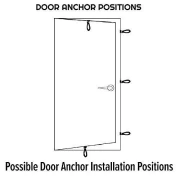 Iron Bull Strength Heavy Duty Door Anchor for All Fitness