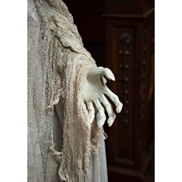 Venetian Victoria Ghost Decoration Light-Up Eyes 66 Inches