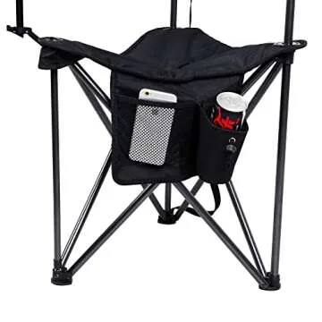 PORTAL Extra Large Folding Tripod Stool for Camping & Fishing