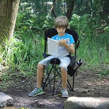PORTAL Extra Large Folding Tripod Stool for Camping & Fishing