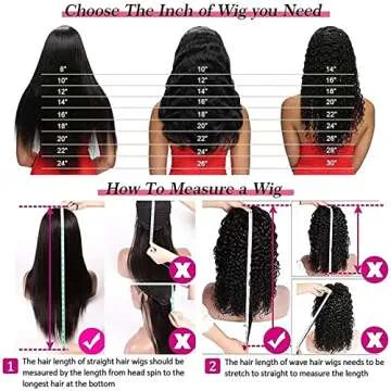 Rebasar 14 Inch Deep Wave Headband Wig for Women