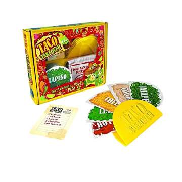 University Games Taco Takeover Food Stuffing Party Game for Kids