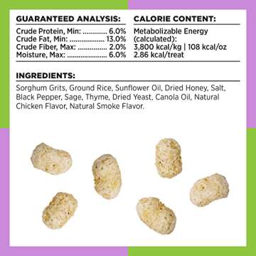 BIXBI Bark Pops, Rotisserie Chicken (4 oz, 1 Pouch) - Crunchy Small Training Treats for Dogs - Wheat Free and Low Calorie Dog Treats, Flavorful Healthy and All Natural Dog Treats