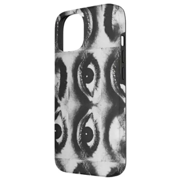 Stylish iPhone 15 Abstract Pop Art Eye Case for Protection