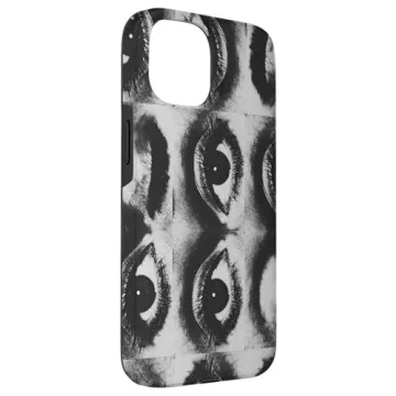 Stylish iPhone 15 Abstract Pop Art Eye Case for Protection