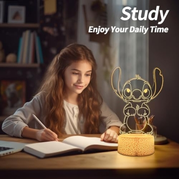 AIHYING LED Stitch Night Light with Remote Control
