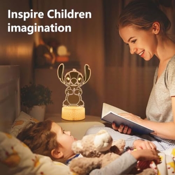 AIHYING LED Stitch Night Light with Remote Control