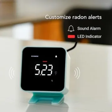 EcoBlu Radon Detector for Quick Accurate Monitoring