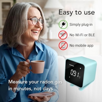 EcoBlu Radon Detector for Quick Accurate Monitoring