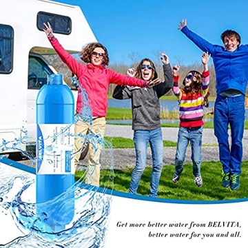 BELVITA RV Inline Water Filter - Safe Drinking Water Anytime