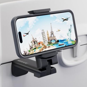 MiiKARE Universal 360° Rotating Phone Holder - Perfect Travel Companion