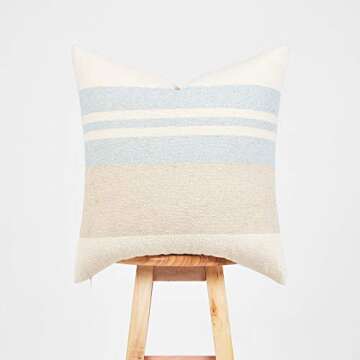 Hofdeco Beach Coastal Decorative Pillow Cover 18x18