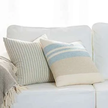 Hofdeco Beach Coastal Decorative Pillow Cover 18x18