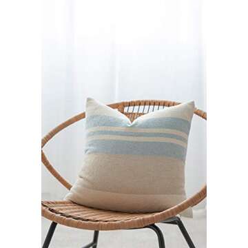 Hofdeco Beach Coastal Decorative Pillow Cover 18x18