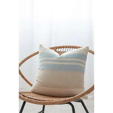 Hofdeco Beach Coastal Decorative Pillow Cover 18x18