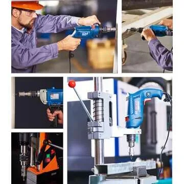 REETAI-FOUR 10Pcs TCT Hole Saw Kit,Tungsten Carbide Tipped Hole Saw Set, Hole Cutter Heavy Duty for Stainless Steel.(5/8"-2-1/8”).