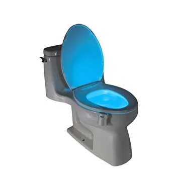 GlowBowl GB001 Motion Activated Toilet Nightlight – 7 Colors