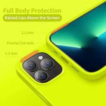 Slim Silicone iPhone 13 Pro Case with Lifetime Warranty