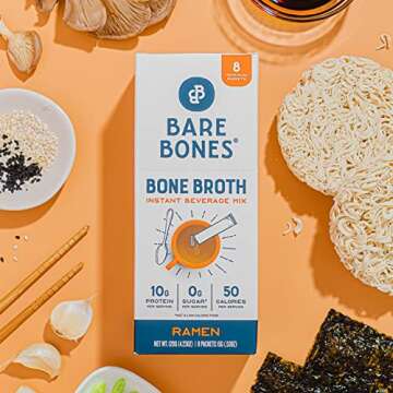 Bare Bones Instant Ramen Bone Broth - Gourmet On-The-Go