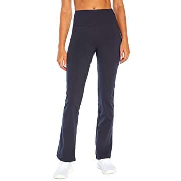 Marika Women's Eclipse Tummy Control Bootleg Pant, Midnight Blue, Medium