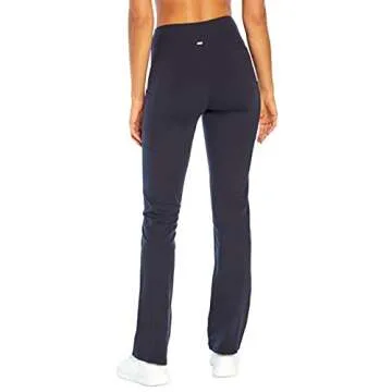 Marika Women's Eclipse Tummy Control Bootleg Pant, Midnight Blue, Medium
