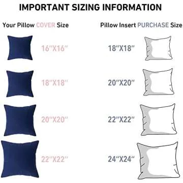 Leeden 16 x 16 Pillow Inserts Set of 2 for Ultimate Comfort