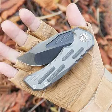 Miguron M Nagain Folding Knife - Premium EDC Titanium Design