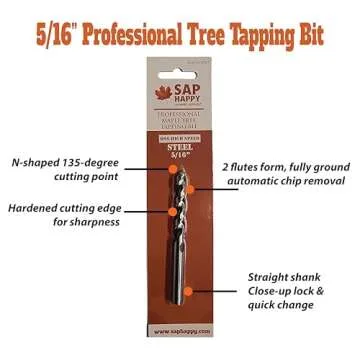 Maple Syrup Tapping Kit - (10) Taps for Maple Trees, (10) 3' Food Grade Maple Syrup Tubing Drops, (5) 1 Quart Maple Syrup Filters, Maple Syrup Drill Bit, Detailed Instructions, Recipe Cards