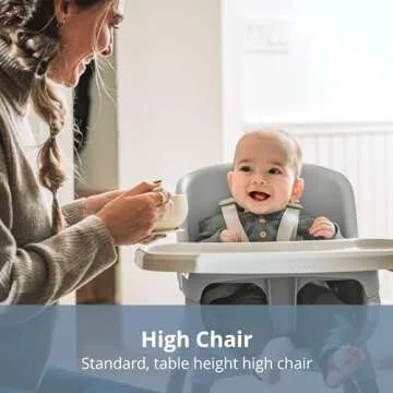 Chicco Zest 4-in-1 High Chair for Easy Clean and Use