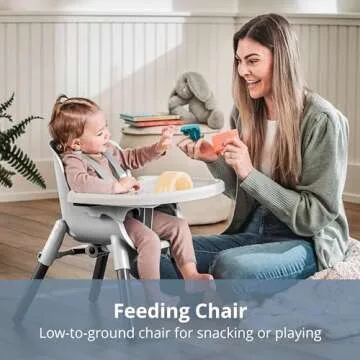 Chicco Zest 4-in-1 High Chair for Easy Clean and Use