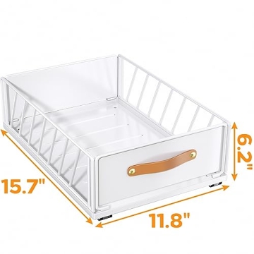 Pull-Out Organizer for Easy Cabinet Storage Solution