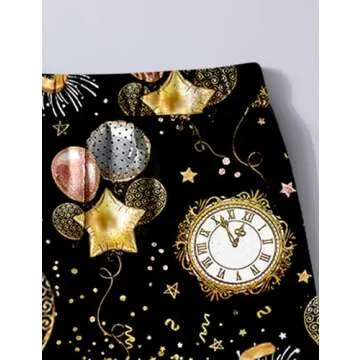 KANGKANG New Years Toddler Girl Outfit 3-4t Toddler New Years Outfit Long Sleeve Happy New Years Sweatshirt Top + Flare Pants New Years Eve Toddler Girl Outfit